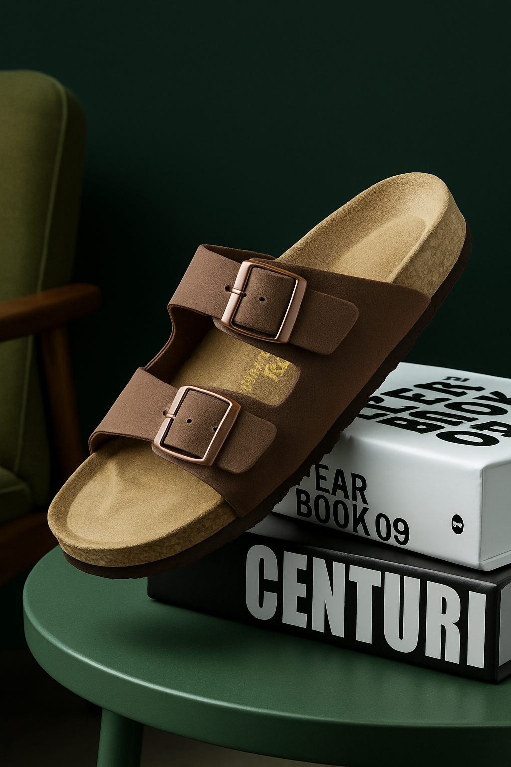 Sandalen aus Leder – Rutschfeste Freizeitschuhe für Strand und Outdoor, Leicht und Atmungsaktiv 3