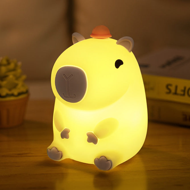 Sanfte Nachtlampe für Kinderzimmer mit Warmem Licht – Tragbares Nachtlicht für Beruhigende Atmosphäre 0