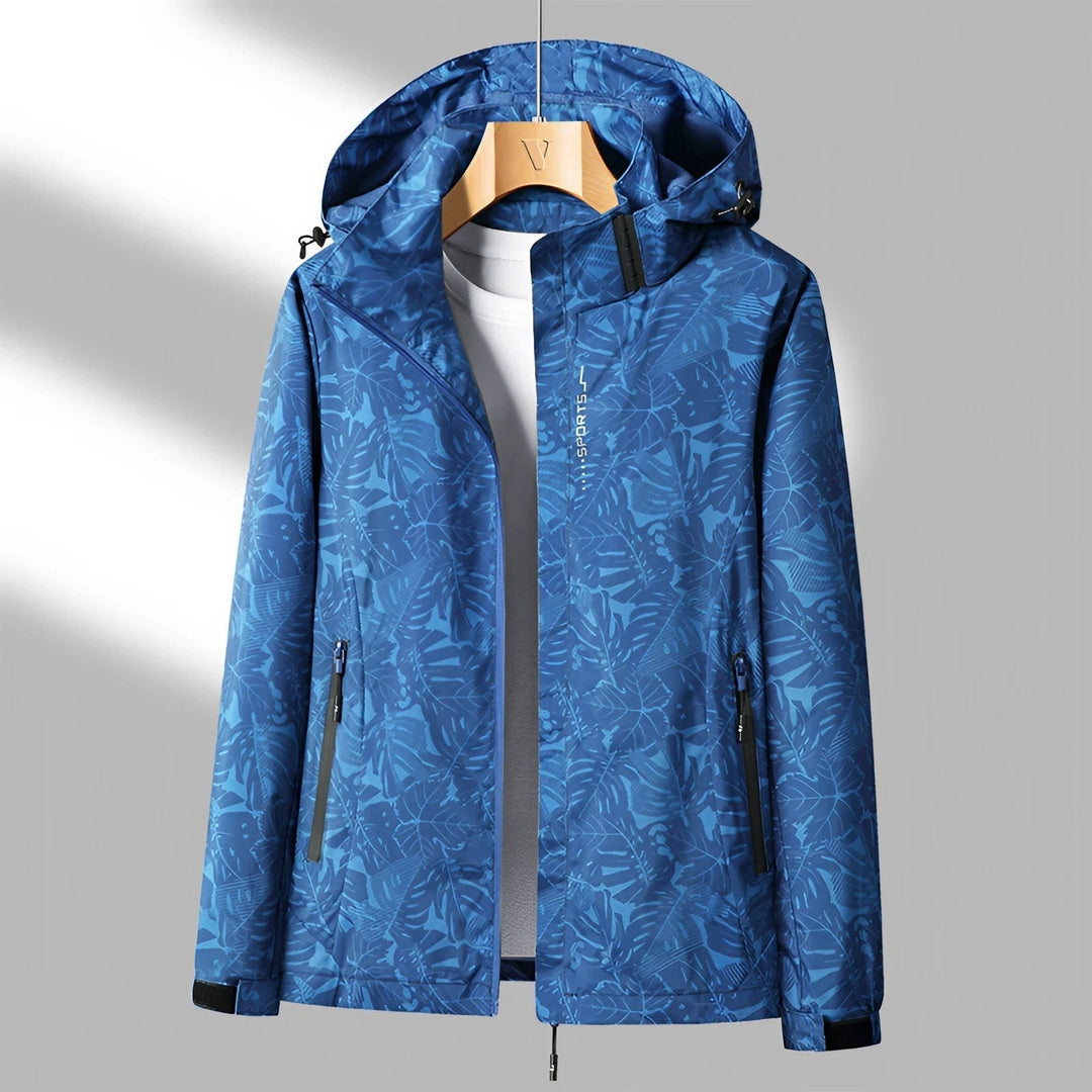 Sanne – Bedruckte Outdoorjacke Damen mit Kapuze für Komfort und Stil 0