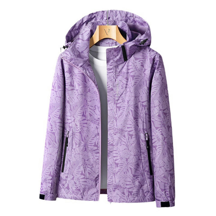 Sanne – Bedruckte Outdoorjacke Damen mit Kapuze für Komfort und Stil 9