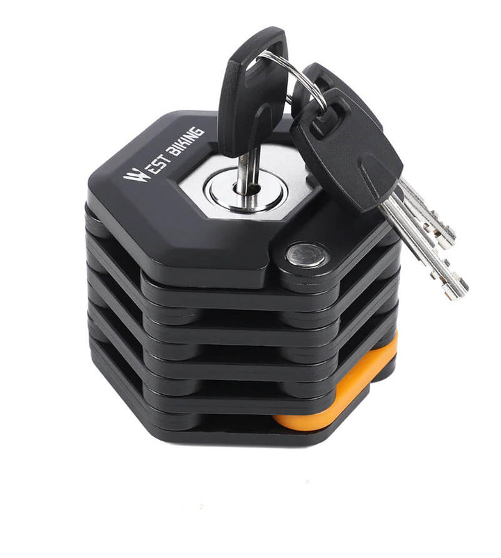 SecureLock™ Abus Fahrradschloss – Hochsicheres Falt-Diebstahlschutz für Fahrräder 0