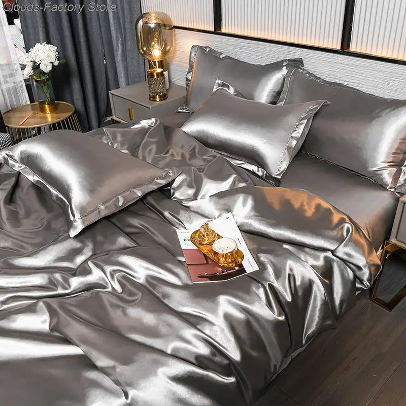 SilkSerenity – Satin-Bettbezug für Weichheit und Pflegeleichtigkeit, verschiedene Größen 0
