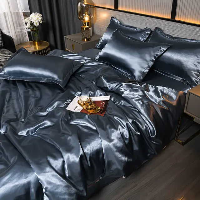 SilkSerenity – Satin-Bettbezug für Weichheit und Pflegeleichtigkeit, verschiedene Größen 1