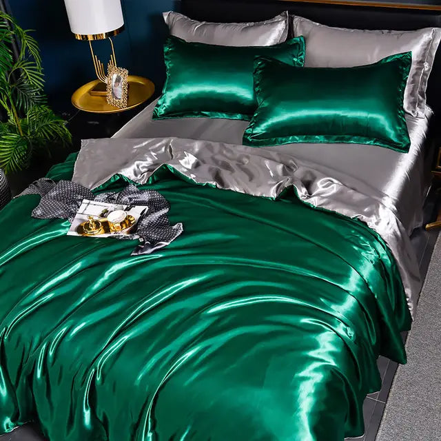 SilkSerenity – Satin-Bettbezug für Weichheit und Pflegeleichtigkeit, verschiedene Größen 14