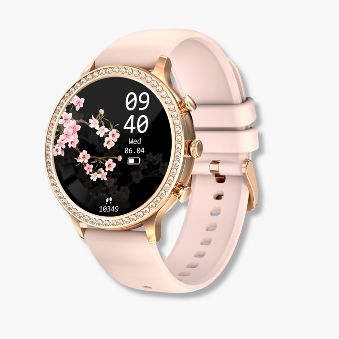Smartwatch mit Fitness-Tracking, Benachrichtigungen, Wasserfest und Lange Akkulaufzeit – Stilvolles Design für Alltag und Sport 6