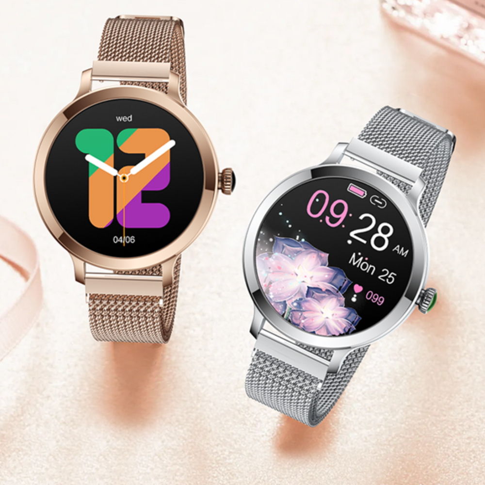 Smartwatch mit Fitness-Tracking, Wasserfest und Benachrichtigungsfunktion – Kompatibel mit Smartphones, Lange Akkulaufzeit 1