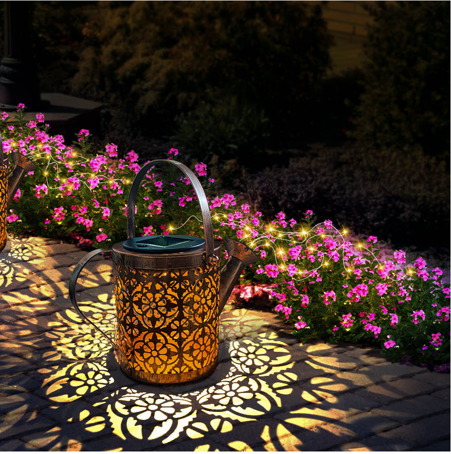 Solar Gartenlampe in Sternform – Dekorative LED Lichterkette für Außenbereich 4