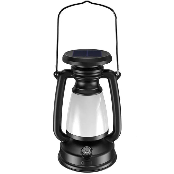 Solivra – Tragbare Solar- und USB-Campinglampe mit Dimmer für Zelt und Outdoor 1