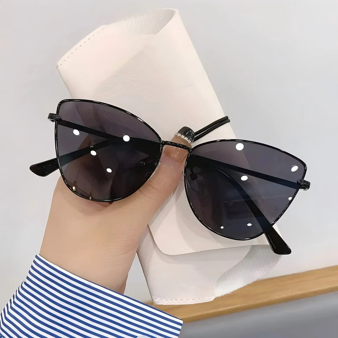Sonnenbrille - Cat-Eye aus Metall 0