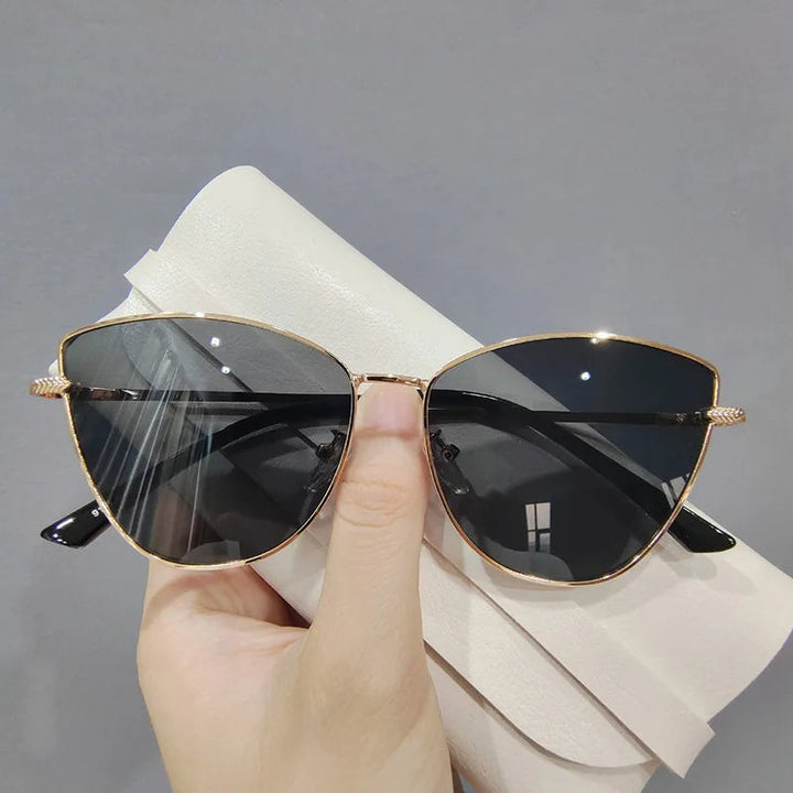 Sonnenbrille - Cat-Eye aus Metall 3