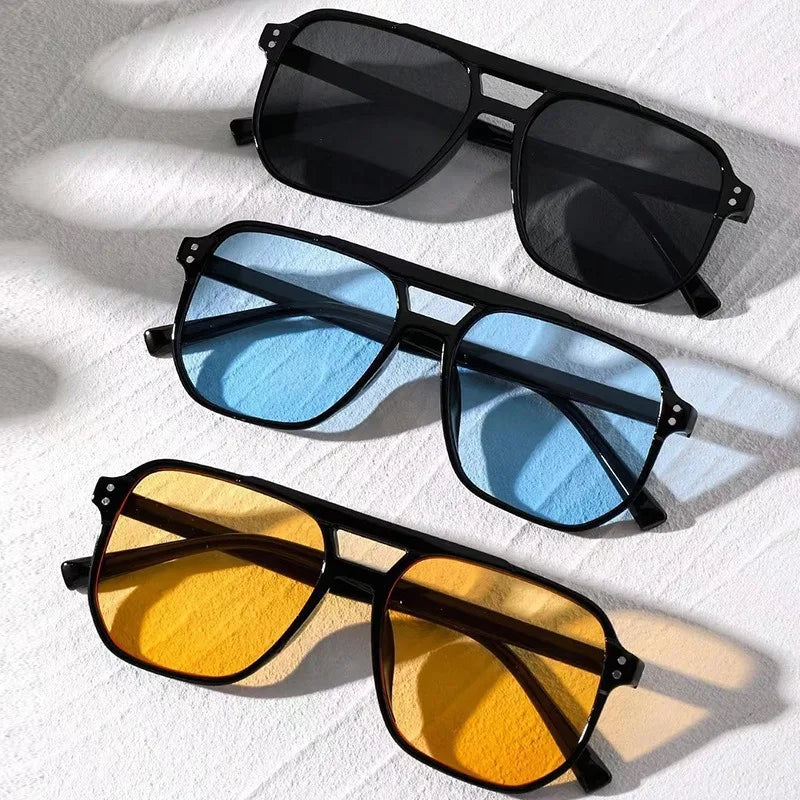 Sonnenbrille aus Kunststoff - Quadratisches Design 1