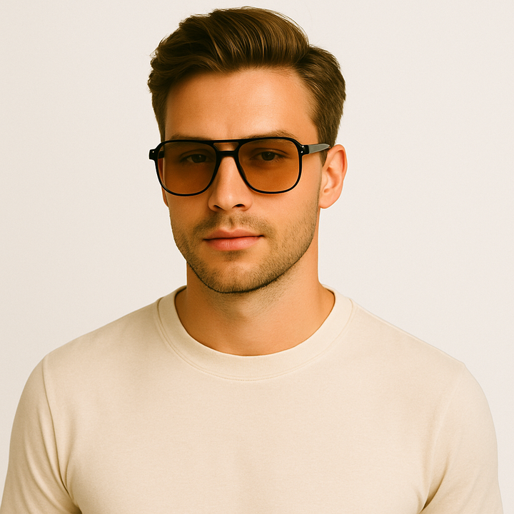 Sonnenbrille aus Kunststoff - Quadratisches Design 2