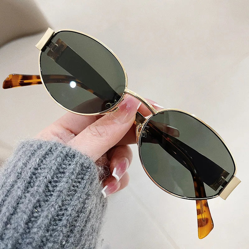 Sonnenbrille aus Metall - Einheitsgröße 7
