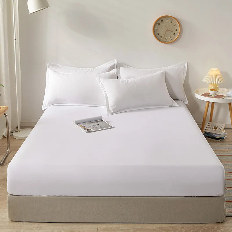 Spannbettlaken 100% Baumwolle für Matratzen 90x200, 140x200, 180x200 – Rutschfest und Pflegeleicht 2