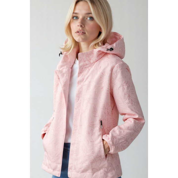 Sportliche Damen Windbreaker Jacke – Wasserdicht, Atmungsaktiv, Kapuze 2