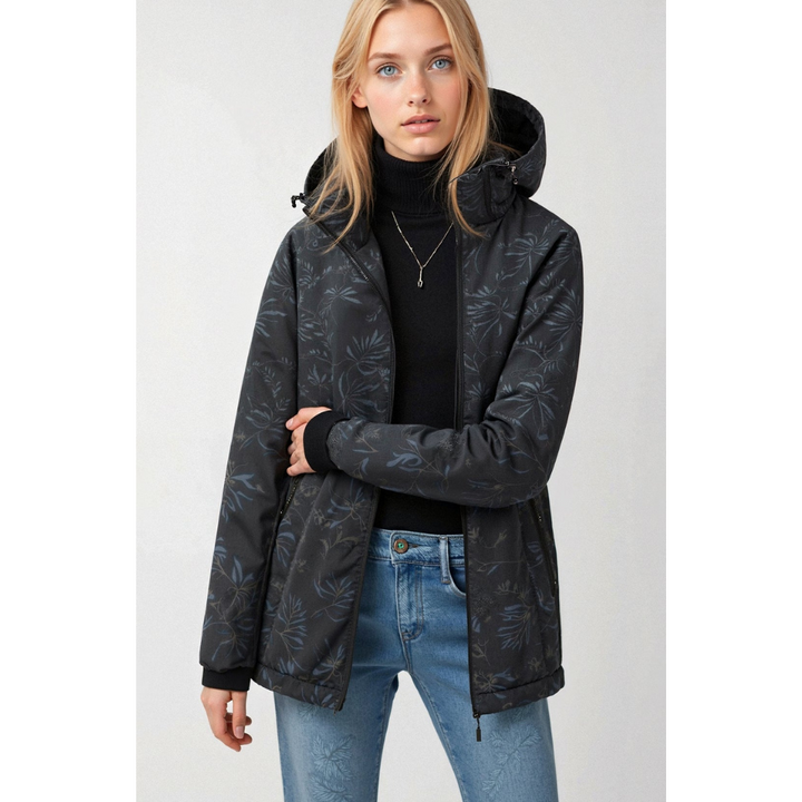 Sportliche Damen Windbreaker Jacke – Wasserdicht, Atmungsaktiv, Kapuze 4