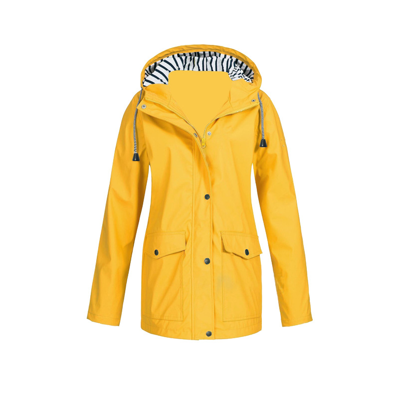 Stilvolle Damen-Regenjacke – Wasserdicht und Atmungsaktiv für Jeden Anlass 0
