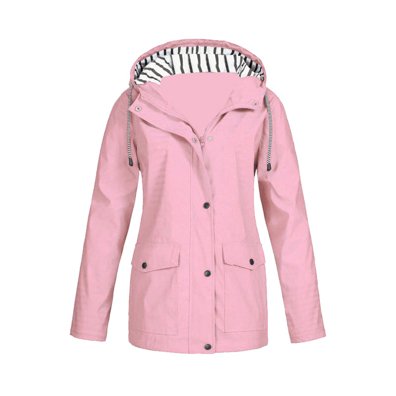 Stilvolle Damen-Regenjacke – Wasserdicht und Atmungsaktiv für Jeden Anlass 1