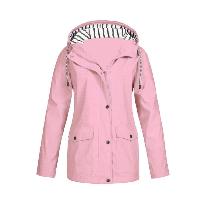 Stilvolle Damen-Regenjacke – Wasserdicht und Atmungsaktiv für Jeden Anlass 1