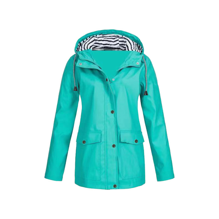 Stilvolle Damen-Regenjacke – Wasserdicht und Atmungsaktiv für Jeden Anlass 5