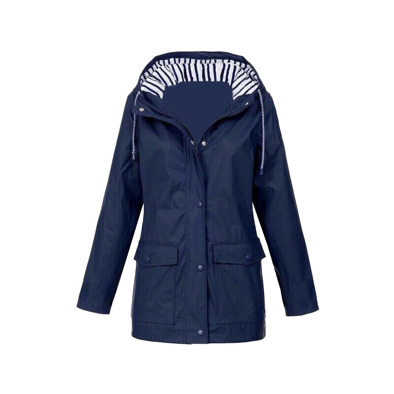 Stilvolle Damen-Regenjacke – Wasserdicht und Atmungsaktiv für Jeden Anlass 6
