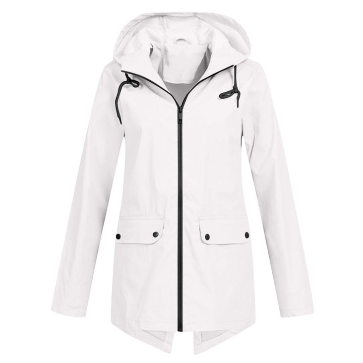Stilvolle Damen Regenjacke – Wasserdicht, Atmungsaktiv, Verstellbare Kapuze 11