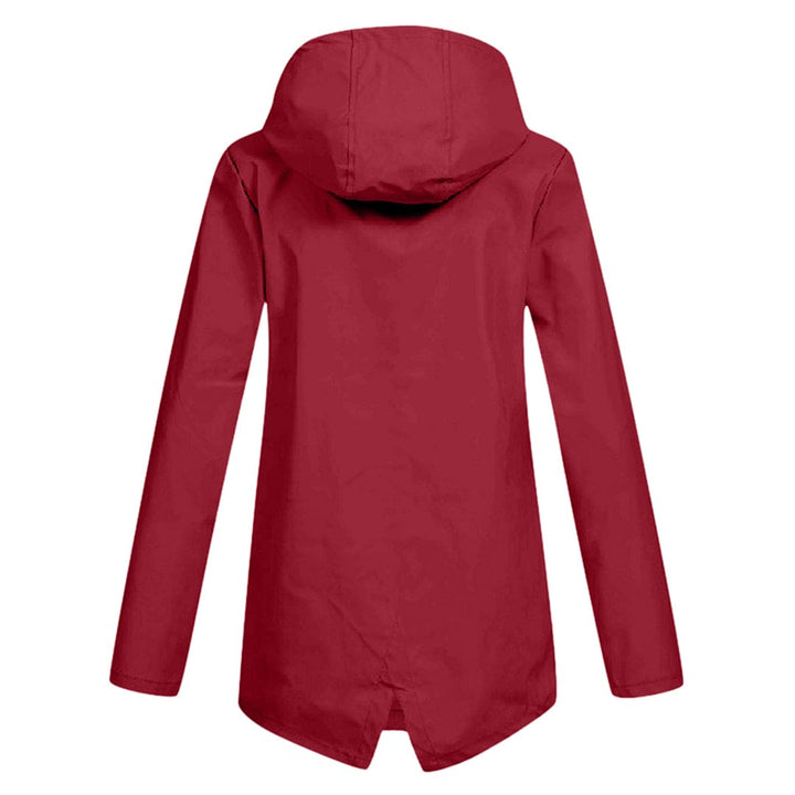 Stilvolle Damen Regenjacke – Wasserdicht, Atmungsaktiv, Verstellbare Kapuze 2