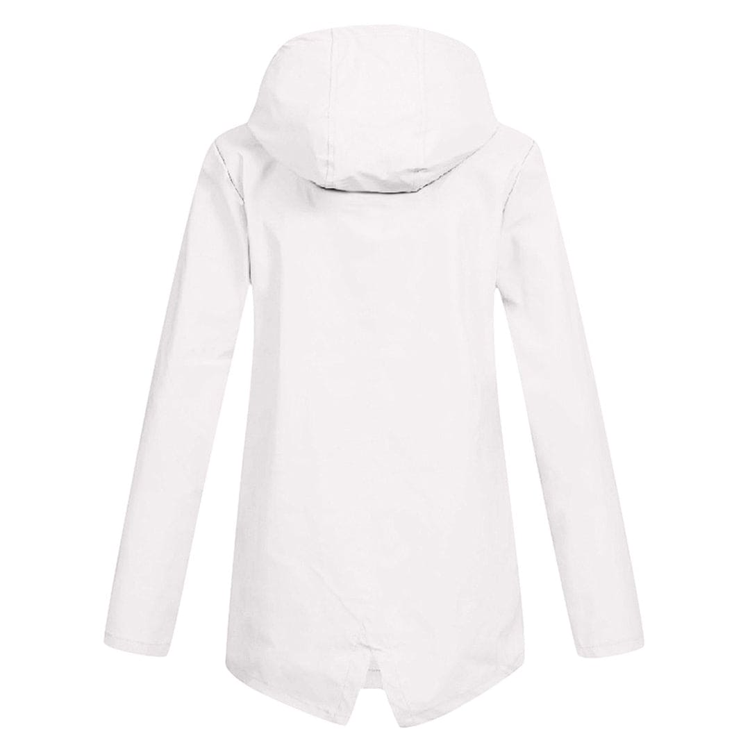 Stilvolle Damen Regenjacke – Wasserdicht, Atmungsaktiv, Verstellbare Kapuze 4