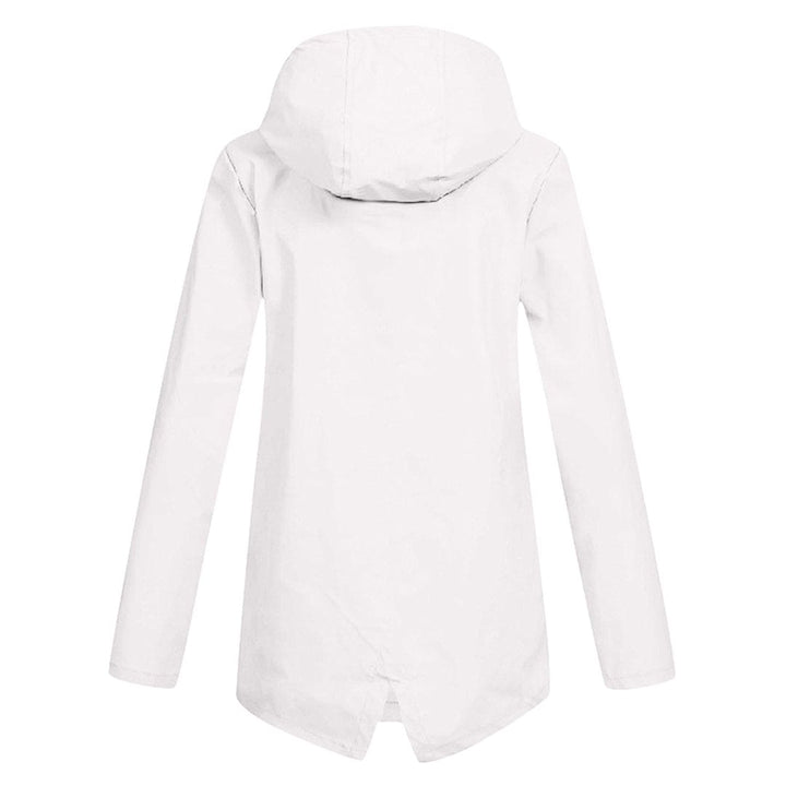 Stilvolle Damen Regenjacke – Wasserdicht, Atmungsaktiv, Verstellbare Kapuze 4