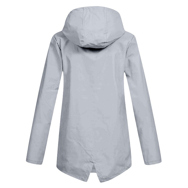 Stilvolle Damen Regenjacke – Wasserdicht, Atmungsaktiv, Verstellbare Kapuze 6