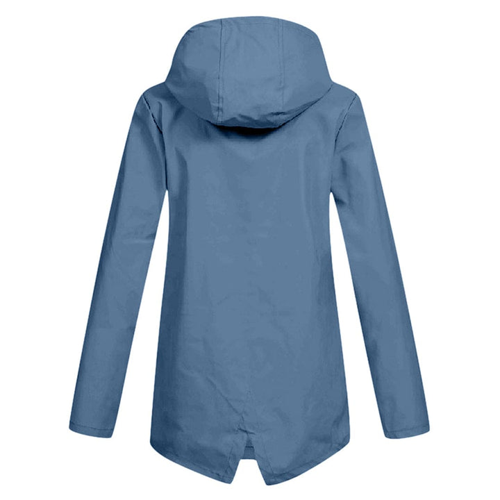 Stilvolle Damen Regenjacke – Wasserdicht, Atmungsaktiv, Verstellbare Kapuze 8