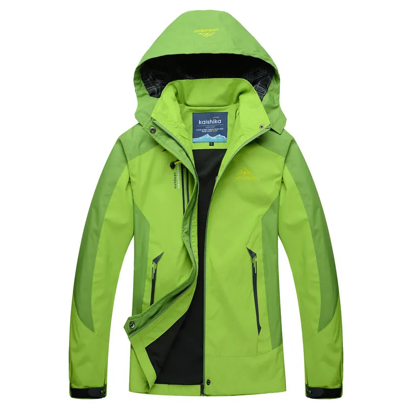 Stilvolle Damen Regenjacke – Wasserdicht, Atmungsaktiv mit Kapuze und Wärmendem Innenfutter 1