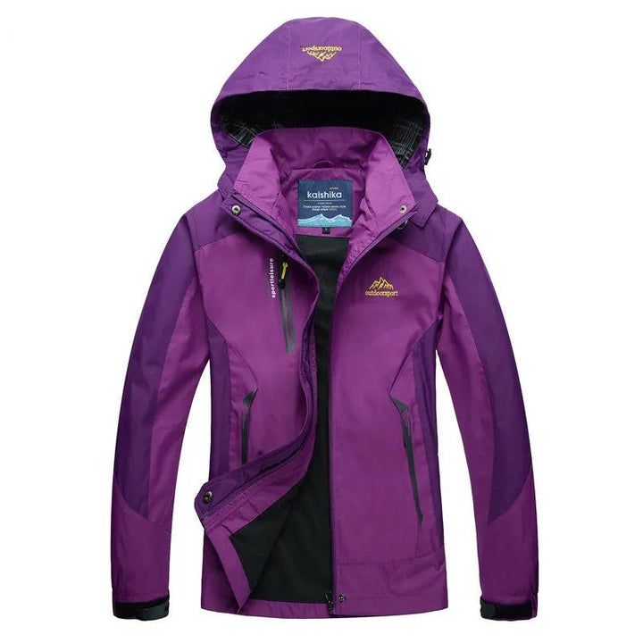 Stilvolle Damen Regenjacke – Wasserdicht, Atmungsaktiv mit Kapuze und Wärmendem Innenfutter 4