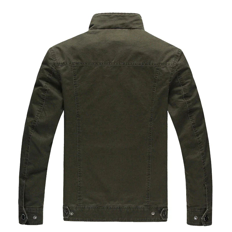 Stilvolle Herren Bikerjacke mit Reißverschluss – Langärmelig und Modern 2