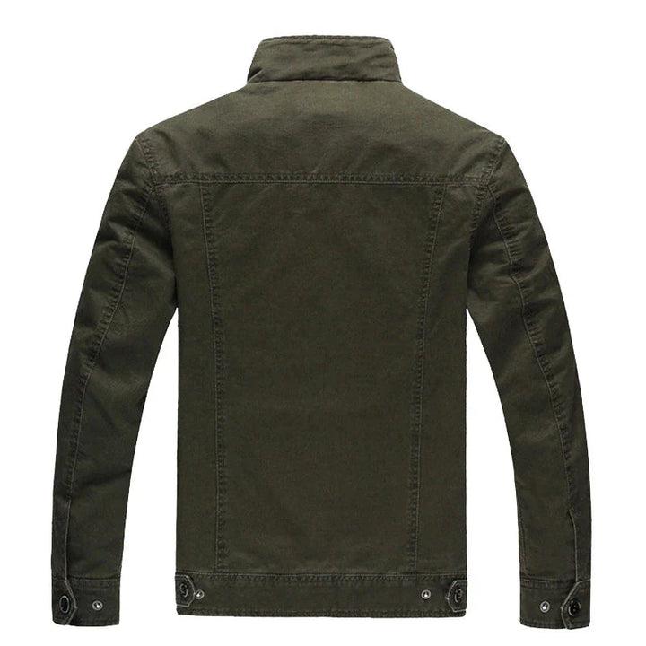 Stilvolle Herren Bikerjacke mit Reißverschluss – Langärmelig und Modern 2