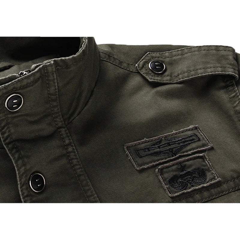 Stilvolle Herren Bikerjacke mit Reißverschluss – Langärmelig und Modern 4