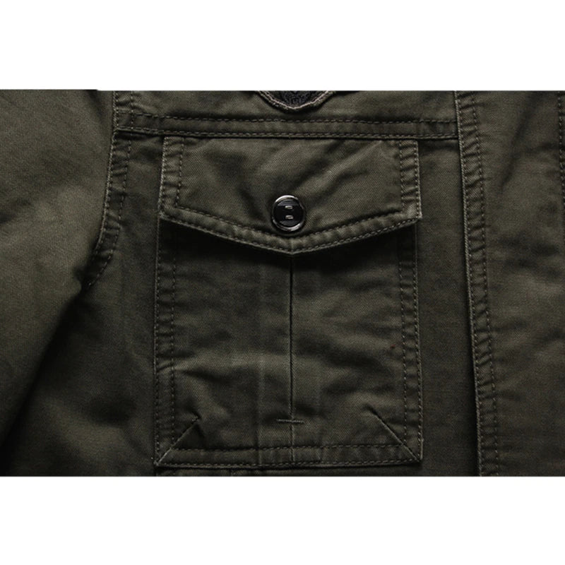 Stilvolle Herren Bikerjacke mit Reißverschluss – Langärmelig und Modern 7