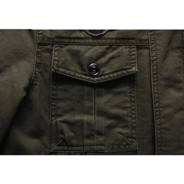 Stilvolle Herren Bikerjacke mit Reißverschluss – Langärmelig und Modern 7