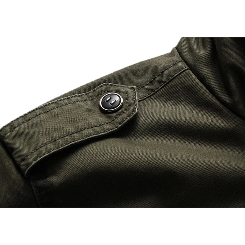 Stilvolle Herren Bikerjacke mit Reißverschluss – Langärmelig und Modern 8