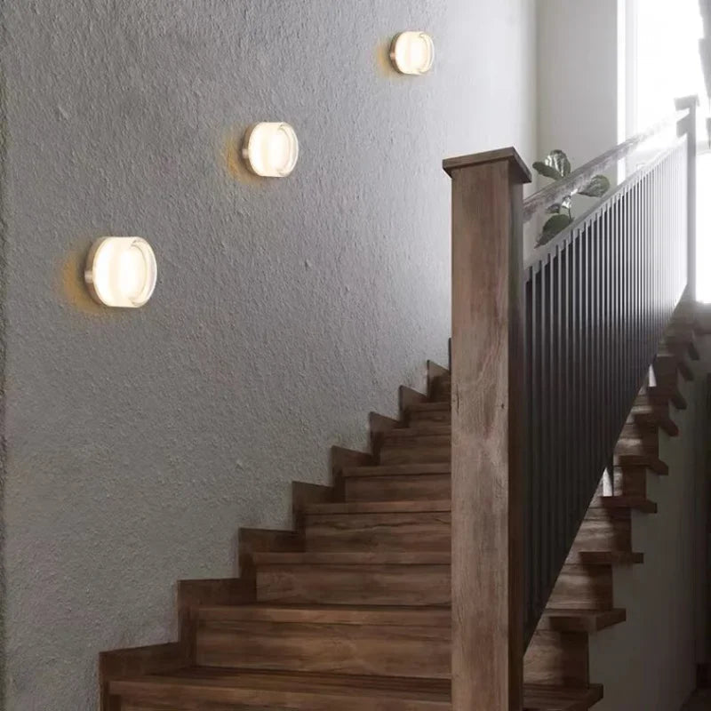 Stilvolle Schwarze LED-Wandlampe – Runde Wandleuchte für Moderne Innenräume, 15W Beleuchtung 2