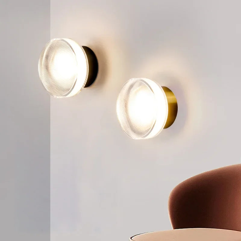 Stilvolle Schwarze LED-Wandlampe – Runde Wandleuchte für Moderne Innenräume, 15W Beleuchtung 4
