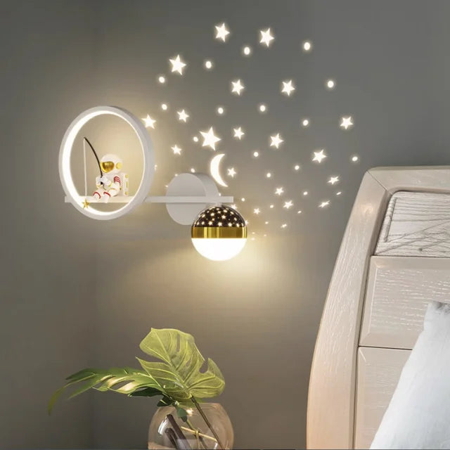 Stilvolle Wandlampe Kinderzimmer – LED Wandleuchte mit Warmem Licht und Kindgerechtem Design für Beruhigende Atmosphäre 0