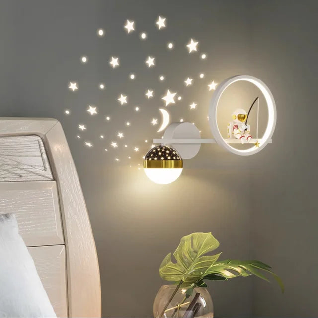 Stilvolle Wandlampe Kinderzimmer – LED Wandleuchte mit Warmem Licht und Kindgerechtem Design für Beruhigende Atmosphäre 1