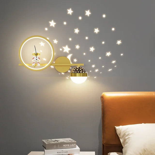 Stilvolle Wandlampe Kinderzimmer – LED Wandleuchte mit Warmem Licht und Kindgerechtem Design für Beruhigende Atmosphäre 3