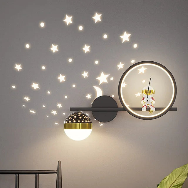 Stilvolle Wandlampe Kinderzimmer – LED Wandleuchte mit Warmem Licht und Kindgerechtem Design für Beruhigende Atmosphäre 4