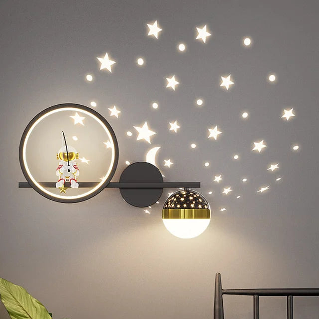 Stilvolle Wandlampe Kinderzimmer – LED Wandleuchte mit Warmem Licht und Kindgerechtem Design für Beruhigende Atmosphäre 5