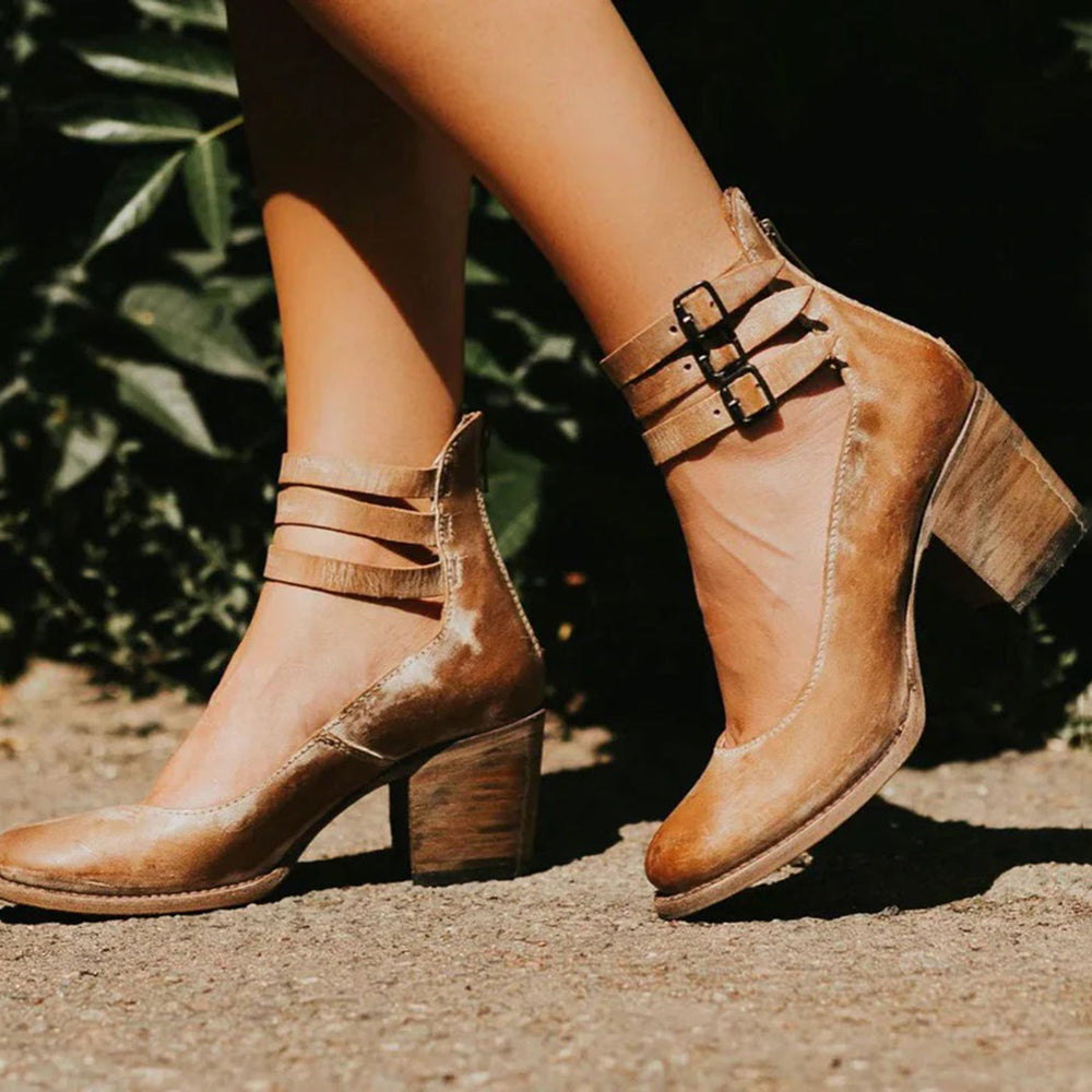 Stylische Damenschuhe – Bequeme Stiefeletten mit Rutschfester Sohle für Jeden Anlass 1