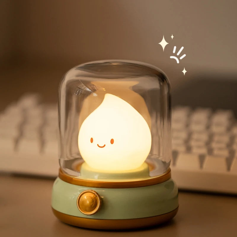 Süße LED Nachtlampe für Kinderzimmer – Sanfte Beleuchtung für besseren Schlaf, Kompakt und Energiesparend 1