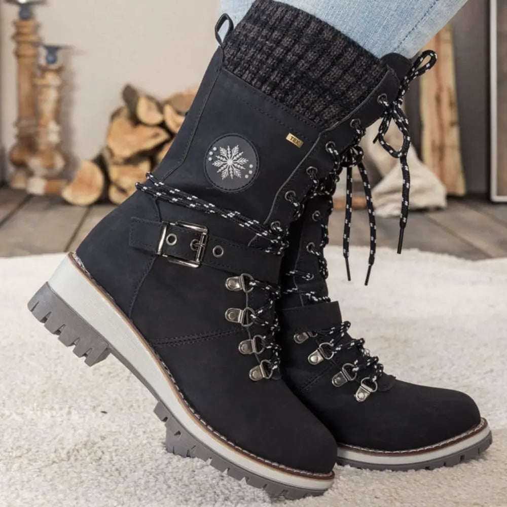 ThermoConfort – Orthopädische Winterstiefel Damen Gefüttert für Optimalen Komfort und Wärme 0