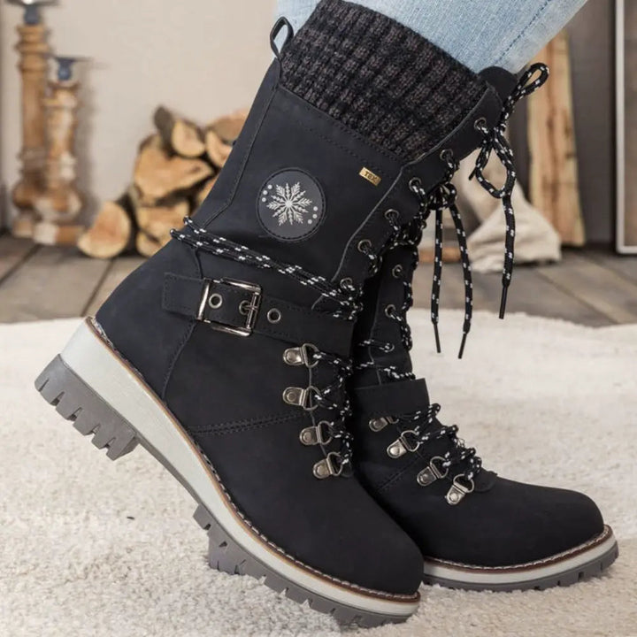 ThermoConfort – Orthopädische Winterstiefel Damen Gefüttert für Optimalen Komfort und Wärme 0